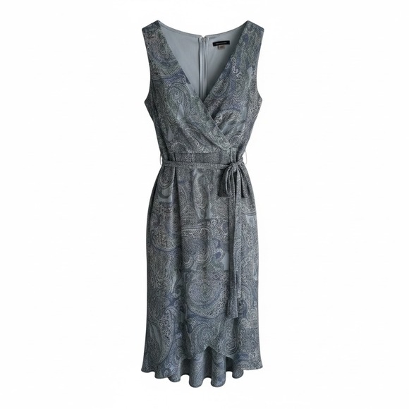 Tommy Hilfiger Dresses & Skirts - TOMMY HILFIGER Light Blue Paisley Chiffon Ladies Dancing Old Money Dress, 12